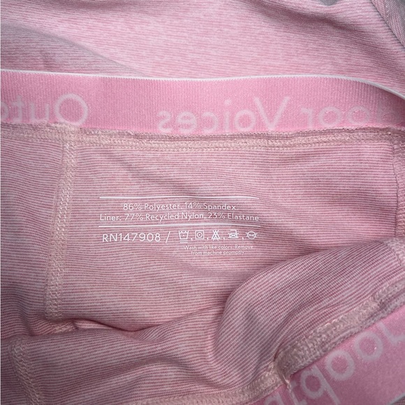 Outdoor Voices Pink Sleeveless Cutout Dress Size Large - Picture 9 of 9